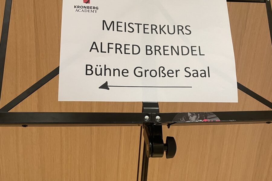 Alfred Brendel. Bernhard Flöck Bösendorfer