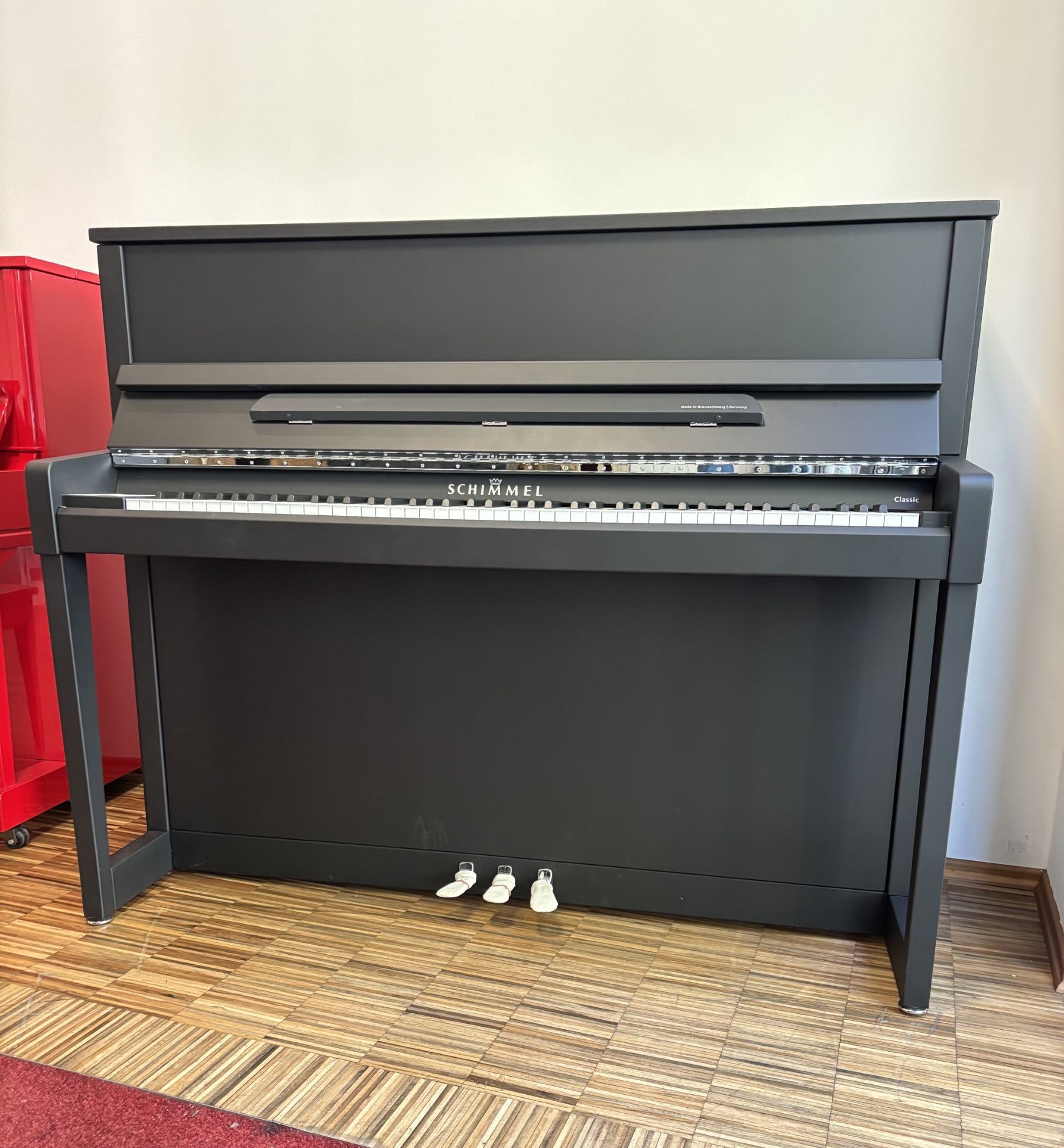 Schimmel Klavier<br/>Modell C 121 | Super matt<br/>Aus Miete zurück<br/Gebraucht<br/>€ 16 990,- statt € 22 900,-<br/>Standort: Wiesbaden